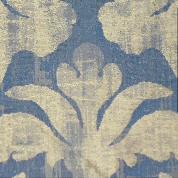 Beacon Hill Laconia Indigo Luxury Damask Fabric - Picture 12 of 12